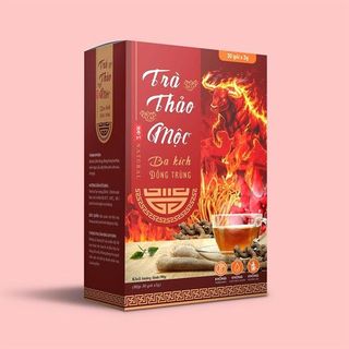 Trà Thảo Mộc Ba Kích Đông Trùng (Thùng 112 Hộp x 20 Gói x 10gr)