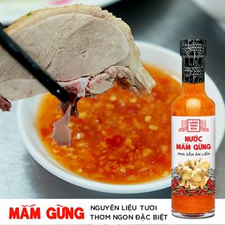 COMBO 4 VỊ nước chấm pha sẵn (Mắm nêm, Nước mắm chua ngọt, Nước mắm gừng, Nước mắm me) Làng Chài Xưa nguyên liệu t