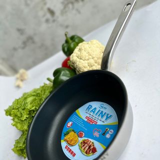 CHẢO 3 ĐÁY INOX , PHỦ CHỐNG DÍNH  RAINY 20 RNC3-20DT