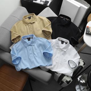 Áo Polo Nam chất Cotton 4C Pique Shirt