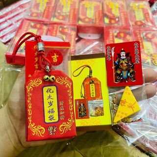 Sỉ Túi Thái Tuế 2026 (Bính Ngọ) Dành Cho Tuổi Ngọ, Tý, Sửu, Dậu, Mão - Phong Thủy