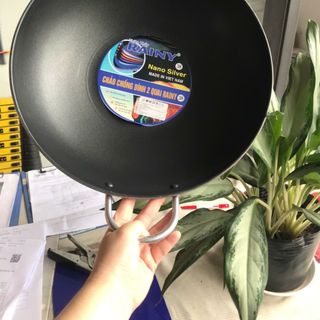 CHẢO XÀO ÉP MIỆNG CHỐNG DÍNH 2 QUAI RAINY 38CM