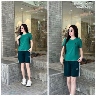 Bộ áo borip quần ngố 45-65kg