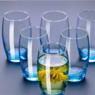 Bộ 6 Cốc Thủy Tinh Trứng Xanh Cao (THÙNG 8B)