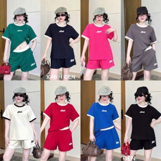 Bộ thể thao quần đùi free size 45-62kg