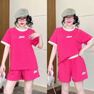 Bộ thể thao quần đùi free size 45-62kg