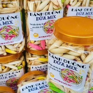 Bánh Đuông Dừa Mix (Thùng 50 Hủ x 500gr)