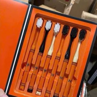 Set 6 bàn chải hộp màu cam
