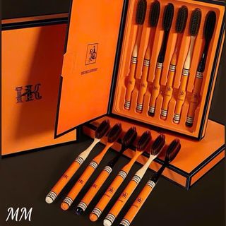Set 6 bàn chải hộp màu cam