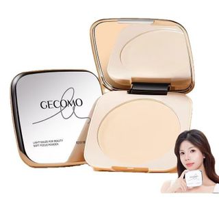 Phấn phủ GEOMO Light Guide – Kiềm dầu, mịn da, che khuyết điểm tự nhiên | 3 tông màu cho mọi loại da