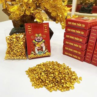 GẠO VÀNG THẦN TÀI CHIÊU TÀI LỘC