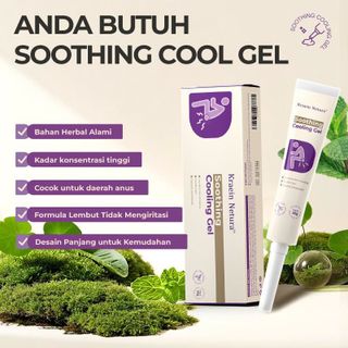 Gel bôi trĩ làm mát Kraein Netura Soothing Cooling Gel – Giảm đau, giảm sưng, làm dịu da hiệu quả 30g