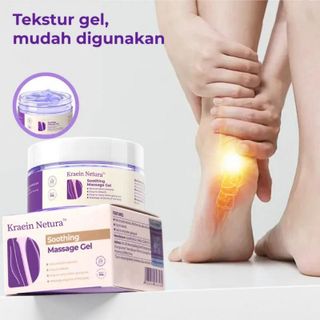 Gel massage Kraein Netura Soothing Pain Relief 50g – Giảm đau nhức, thư giãn cơ khớp, thấm nhanh không nhờn