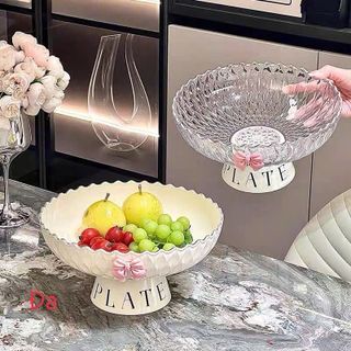 Khay để hoa quả kèm nơ