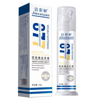 Kem đánh răng 377 Jiecaiyan Double Whitening – Làm trắng răng, giảm ố vàng, khử mùi hôi miệng và bảo vệ nướu