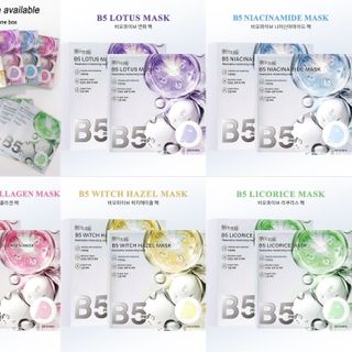 Mặt Nạ Dưỡng Da YUEJIIN B5 Pro+ 30ml - 5 Loại: Witch Hazel, Licorice, Lotus, Collagen, Niacinamide