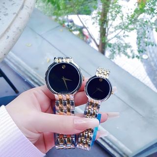 ĐỒNG HỒ NAM NỮ CAO CẤP MODADO VETURI MẶT ĐEN LẺ SIZE