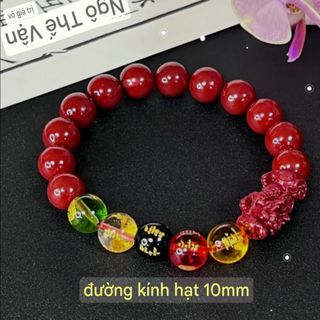 Vòng tay chu sa ngũ lộ thần tài giá sỉ.