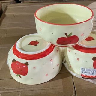 BỘ 10 CHÉN SỨ ĂN CƠM HOẠT TIẾT HÀNG DÀY ĐẸP