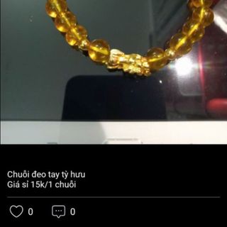 Chuỗi vòng tay phong thủy tỳ hưu mẫu mới nhiều màu