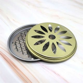 Hộp đựng nhang muỗi bằng thép không rỉ có nắp