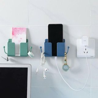 GIÁ ĐỠ ĐIỆN THOẠI DÁN TƯỜNG SẠC PIN 2 QUAI