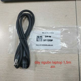 Cáp nguồn laptop 1.5m - chân 3 chấu - zin