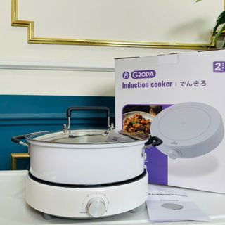 Bếp từ tròn kèm nồi gropa - G2-607