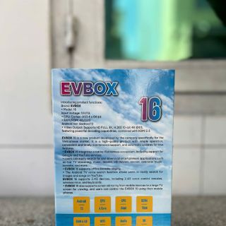 Android Tivi Box EVBOX PRO 16 PRO chuẩn 8K có ĐK giọng nói (Ram 4G/Rom 32Gb)
