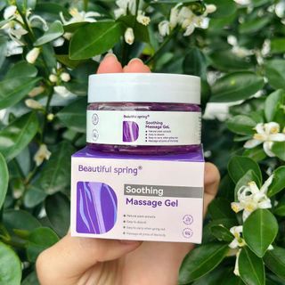 Gel Massage Thư Giãn Beautiful Spring 50g – Soothing Massage Gel Chiết Xuất Thảo Mộc Tự Nhiên