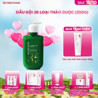 Dầu Gội 26 Loại Thảo Dược [350g] TẶNG QUÀ