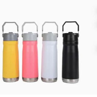 BÌNH GIỮ NHIỆT QUAI XÁCH 600ML INOX 304