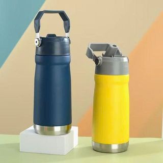 BÌNH GIỮ NHIỆT QUAI XÁCH 600ML INOX 304