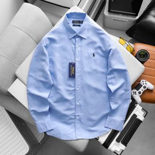 Áo sơ mi tay dài nam. Chất linen