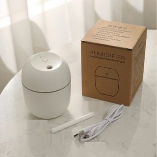 Máy phun sương tạo ẩm mini USB Humidifer hình trứng – Dung tích lớn, đèn LED đổi màu, hoạt động êm ái cho phòng ngủ và văn phòng