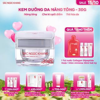 Kem Dưỡng Trắng Da Ban Ngày 5 in 1 [Hũ 30g] TẶNG 1 TRONG 2 QUÀ