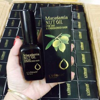 Tinh dầu dưỡng tóc L’UODAIS Macadamia Nut Oil 50ml – Phục hồi tóc khô xơ, hư tổn, mềm mượt tự nhiên