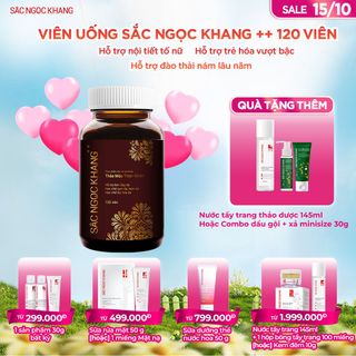 Viên Uống Sắc Ngọc Khang ++ [Hộp 120 Viên] Tặng 1 TRONG 3 QUÀ