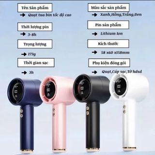 Quạt 100 cấp độ gió 50k