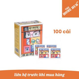 HỘP 100 MIẾNG LAU KÍNH NANO giá sỉ - giá bán buôn