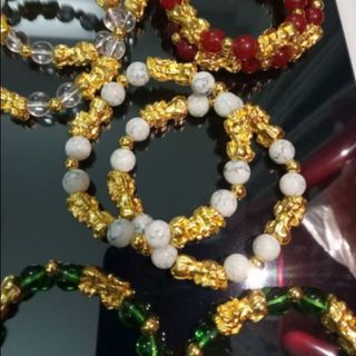 Vòng chuỗi 5 con tỳ hưu mẫu đẹp y như hình có nhiều màu nha