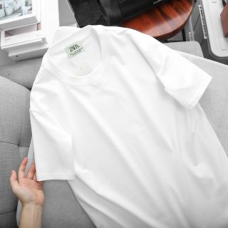 Áo thun nam. Cotton 4 chiều xịn, sờ vào là thích   Bo rip đồng màu, thiết kế basic