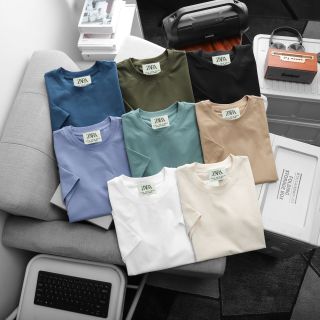 Áo thun nam. Cotton 4 chiều xịn, sờ vào là thích   Bo rip đồng màu, thiết kế basic