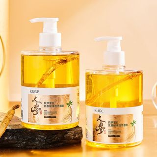 Sữa rửa mặt nhân sâm KUGE Collagen Ginseng Amino Acid 500ml – Làm sạch sâu, sáng da, chống lão hóa