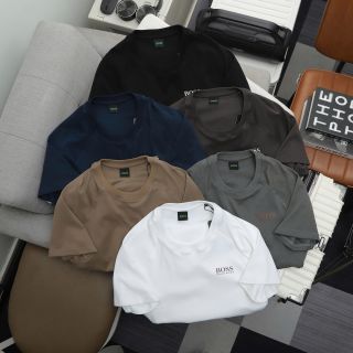 Áo thun nam. 100% Cotton interlock, mịn, đẹp, vải dày dặn, 6 màu basic dễ phối đồ.