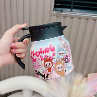 ẤM PHA TRÀ INOX LABUBU 1000ML