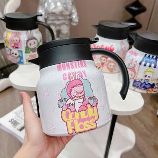 ẤM PHA TRÀ INOX LABUBU 1000ML