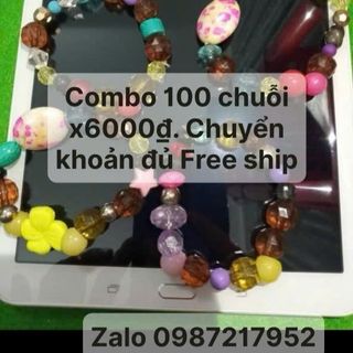 Sale chuỗi đeo tay nhiều màu sắc xinh đẹp nè