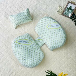 Gối Bà Bầu Cánh Tiên Sợi Tre Organic Cao Cấp Boona kèm gối phụ