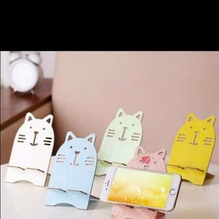 Đế điện thoại gỗ nhiều mẫu mix đế kê điện thoại